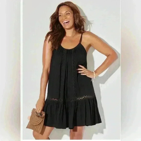 Other - Ravina Swim black cover up dress